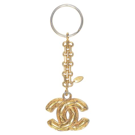 chanel keychain charm|authentic Chanel keychain.